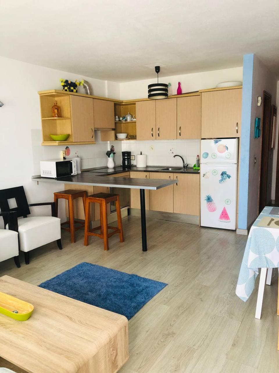 First Line Beach Apartment With Ocean View La Arena 푸에르토 데 산티아고 외부 사진